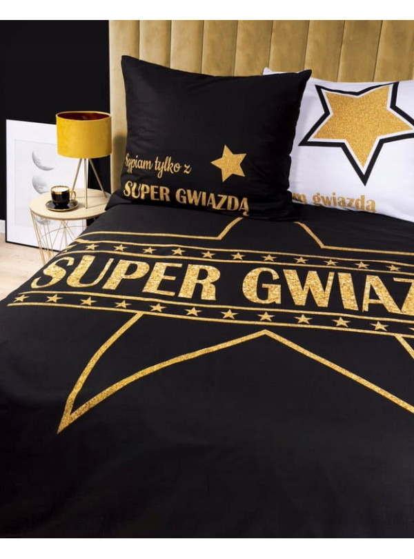 KOMPLET POŚCIELI 200x220 SUPER GWIAZDA