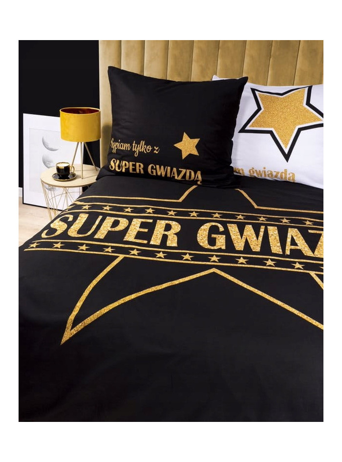 KOMPLET POŚCIELI 200x220 SUPER GWIAZDA