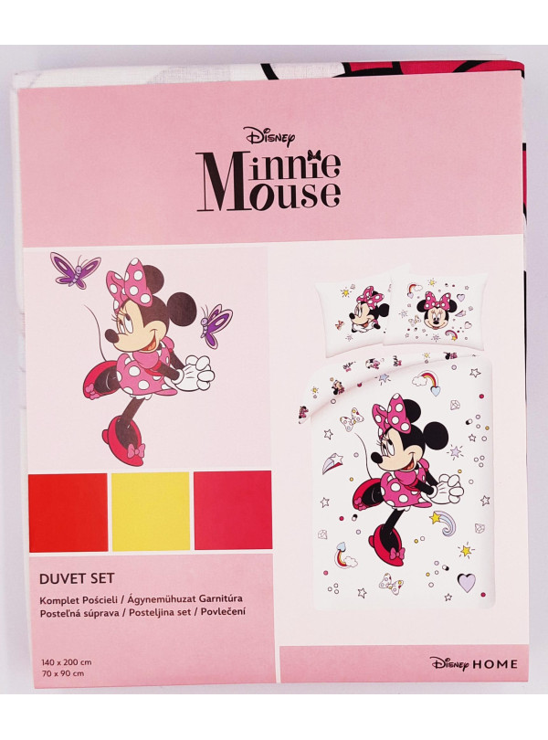 POŚCIEL 140x200 MYSZKA MINNIE DISNEY