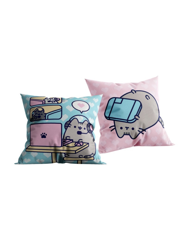 PODUSZKA 40x40 KOT PUSHEEN
