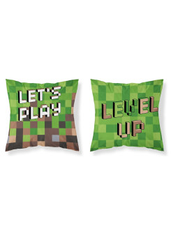 POSZEWKA NA PODUSZKĘ JAŚKA 40x40 LETS PLAY PIKSELE 2