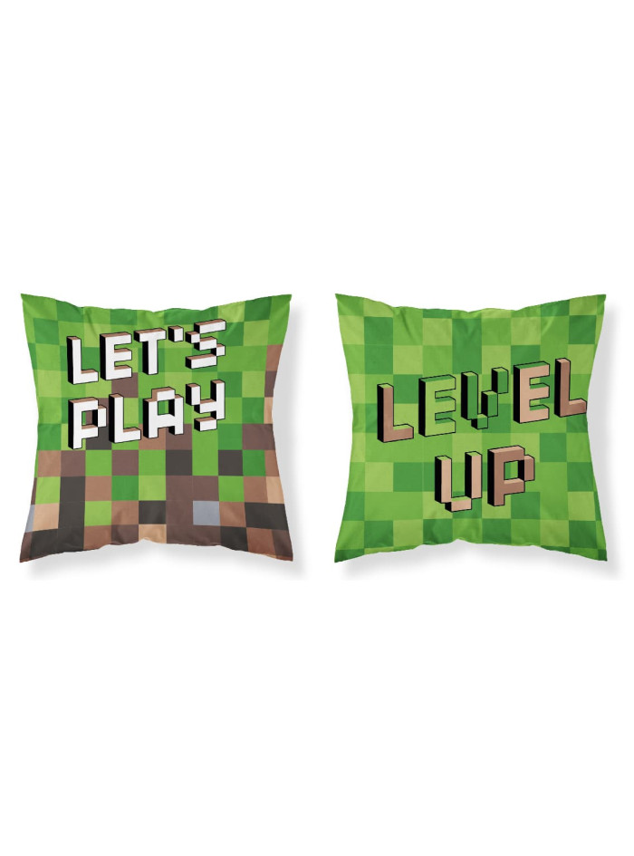 POSZEWKA NA PODUSZKĘ JAŚKA 40x40 LETS PLAY PIKSELE