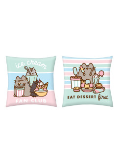 PODUSZKA 40x40 KOT PUSHEEN EAT DESSERT