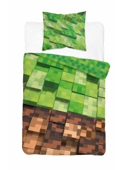 POŚCIEL MŁODZIEŻOWA 140x200 3D DLA GRACZA PIXELE