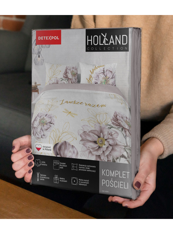 KOMPLET POŚCIELI POŚCIEL BAWEŁNIANA 160x200 DLA PARY ZAWSZE RAZEM