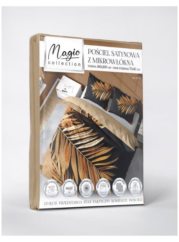 KOMPLET POŚCIELI 160x200 DWUSTRONNA 3D KWIATY ROŚLINA