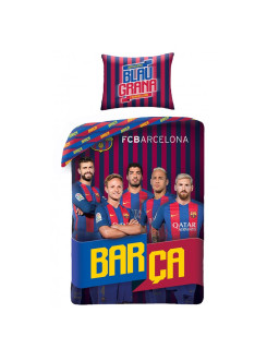 KOMPLET POŚCIELI 160x200 FC BARCELONA MESSI