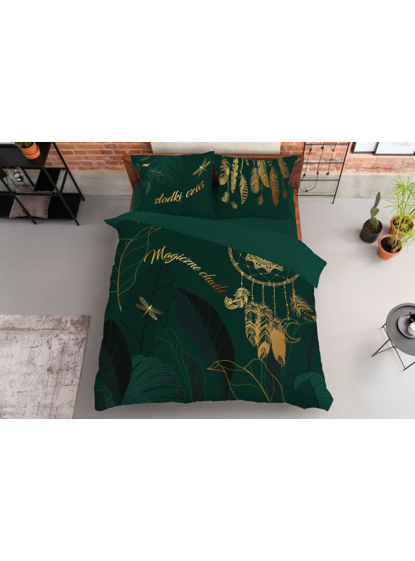 POŚCIEL BAWEŁNIANA 160x200 SŁODKI CZAS MAGICZNE CHWILE