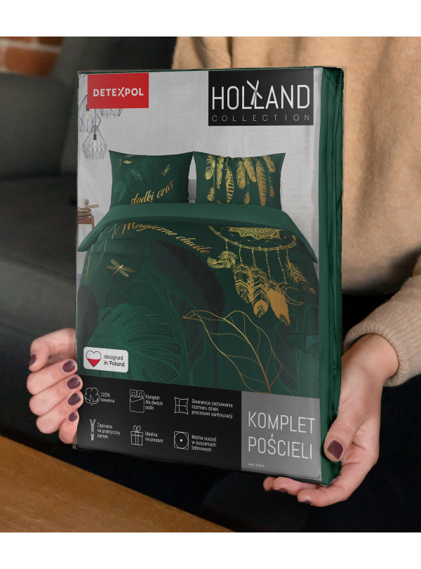 POŚCIEL BAWEŁNIANA 160x200 SŁODKI CZAS MAGICZNE CHWILE