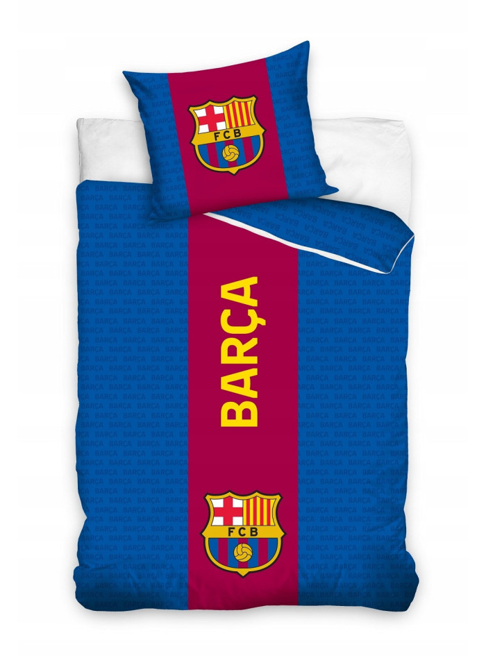 KOMPLET POŚCIELI 140x200 FC BARCELONA BARCA