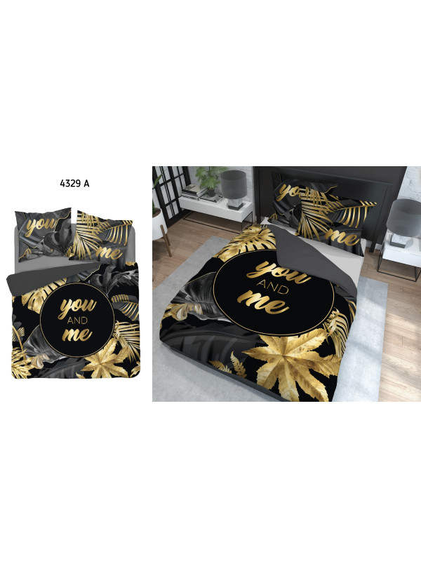 POŚCIEL BAWEŁNIANA 160x200 YOU AND ME