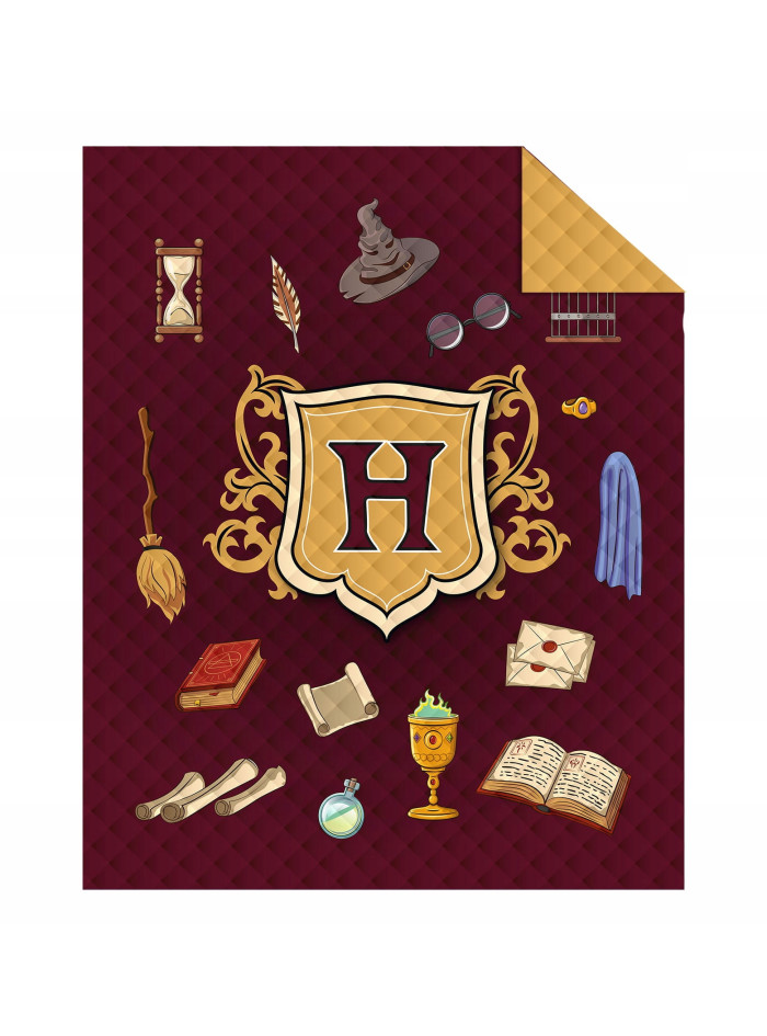 NARZUTA NA ŁÓZKO 170x210 PIKOWANA HARRY POTTER