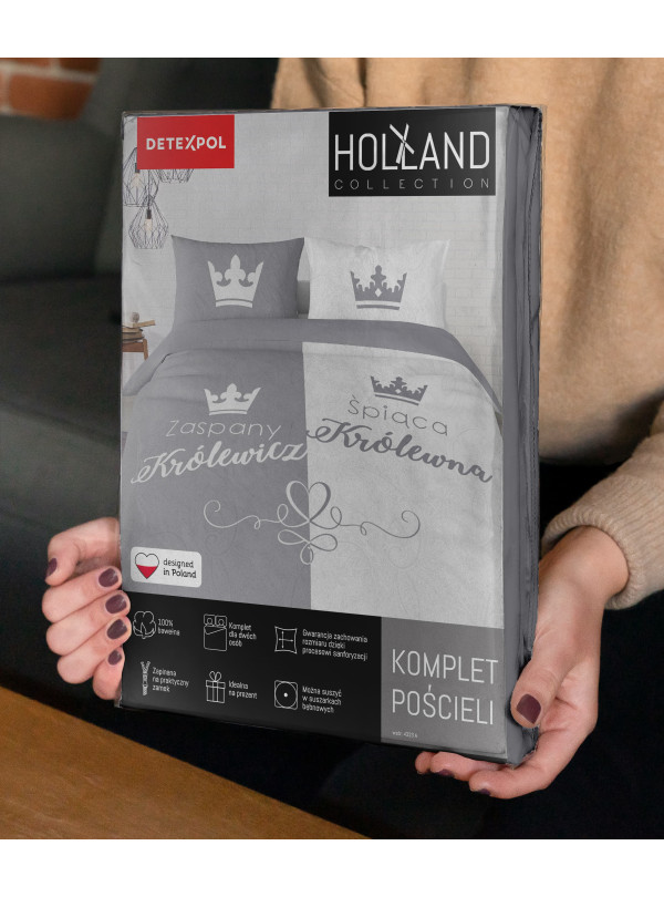 POŚCIEL BAWEŁNIANA 200x220 ŚPIĄCA KRÓLEWNA ZASPANY KRÓLEWICZ