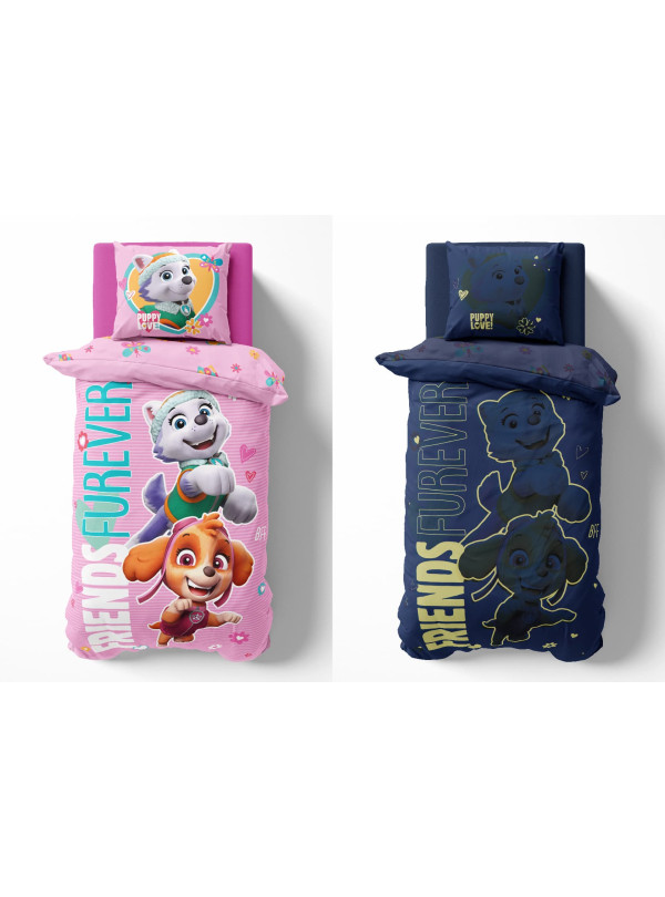 POŚCIEL 160x200 ŚWIECĄCA W CIEMNOŚCI PSI PATROL SKYE EVEREST PP_24