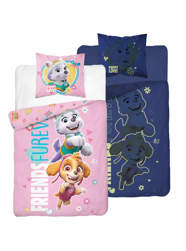 POŚCIEL 160x200 ŚWIECĄCA W CIEMNOŚCI PSI PATROL SKYE EVEREST PP_24