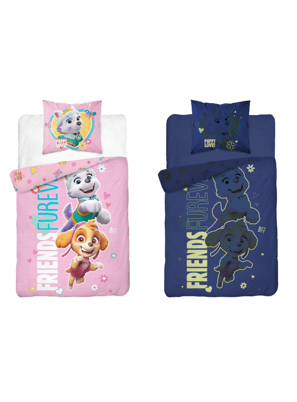 POŚCIEL 160x200 ŚWIECĄCA W CIEMNOŚCI PSI PATROL SKYE EVEREST PP_24