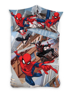 POŚCIEL BAWEŁNIANA 160x200 SPIDERMAN