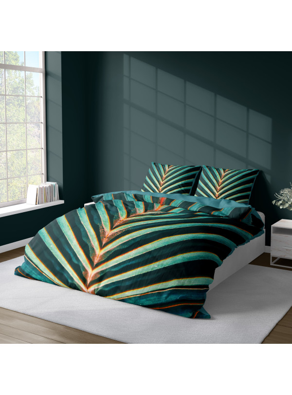 KOMPLET POŚCIELI 160x200 DWUSTRONNA 3D W KWIATY 4189_A