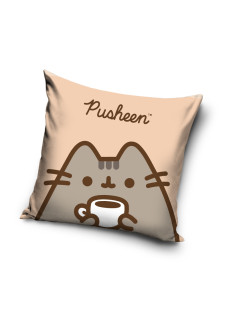POSZEWKA 40x40 NA PODUSZKĘ JAŚKA PUSHEEN Z KUBKIEM