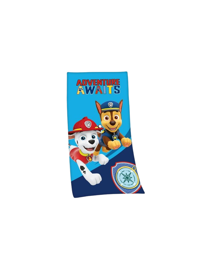RĘCZNIK PSI PATROL 70x140 KĄPIELOWY PLAŻOWY PAW PATROL CHASE MARSHALL