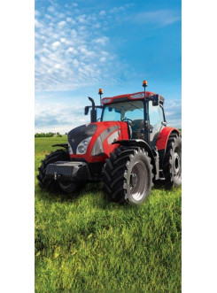 RĘCZNIK 70x140 KĄPIELOWY PLAŻOWY BAWEŁNIANY TRAKTOR