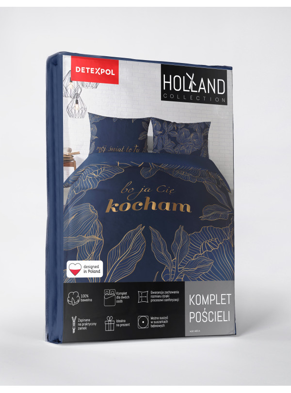 POŚCIEL BAWEŁNIANA 160x200 BO JA CIĘ KOCHAM