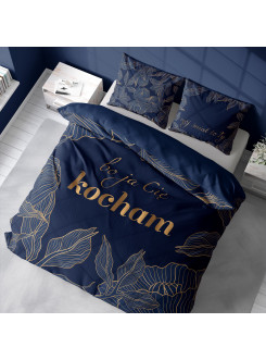 POŚCIEL BAWEŁNIANA 200x220 BO JA CIĘ KOCHAM