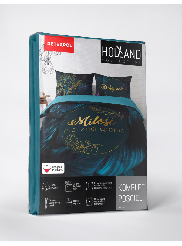 POŚCIEL BAWEŁNIANA 160x200 MIŁOŚĆ NIE ZNA GRANIC