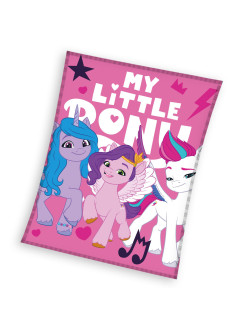 KOC KOCYK KORALOWY 130x170 MY LITTLE PONY KUCYKI