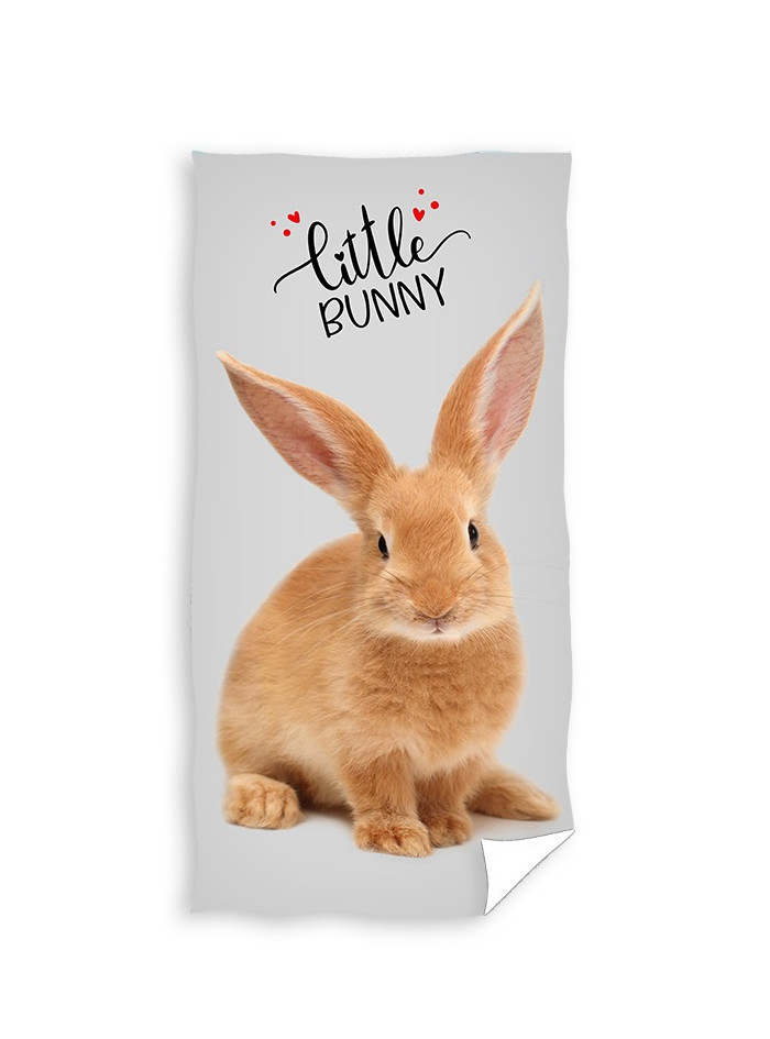 RĘCZNIK 70x140 KĄPIELOWY PLAŻOWY BAWEŁNIANY KRÓLIK KRÓLICZEK BUNNY
