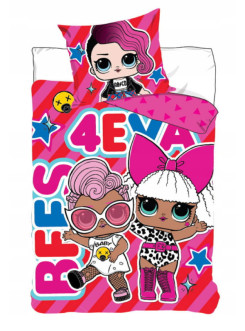 POŚCIEL BAWEŁNA 160x200 LOL SURPRISE LALKI