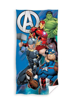 RĘCZNIK 70x140 KĄPIELOWY PLAŻOWY BAWEŁNIANY AVENGERS MARVEL