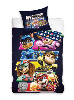 KOMPLET POŚCIELI 160x200 PSI PATROL KOSMOPIESKI CAŁY ODDZIAŁ DEFENDERS