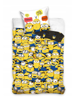 KOMPLET POŚCIELI 160x200 MINIONKI MINIONS