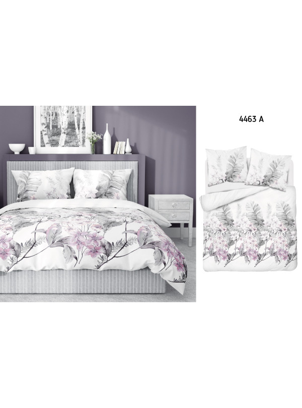 POŚCIEL BAWŁENIANA 160x200 4463_A KWIATOWA