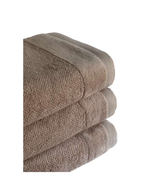RĘCZNIK KĄPIELOWY 50x90 VITO TAUPE