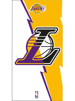 RĘCZNIK KĄPIELOWY PLAŻOWY 70x140 LOS ANGELES LAKERS