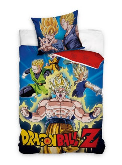POŚCIEL BAWEŁNIANA 140x200 DRAGON BALL