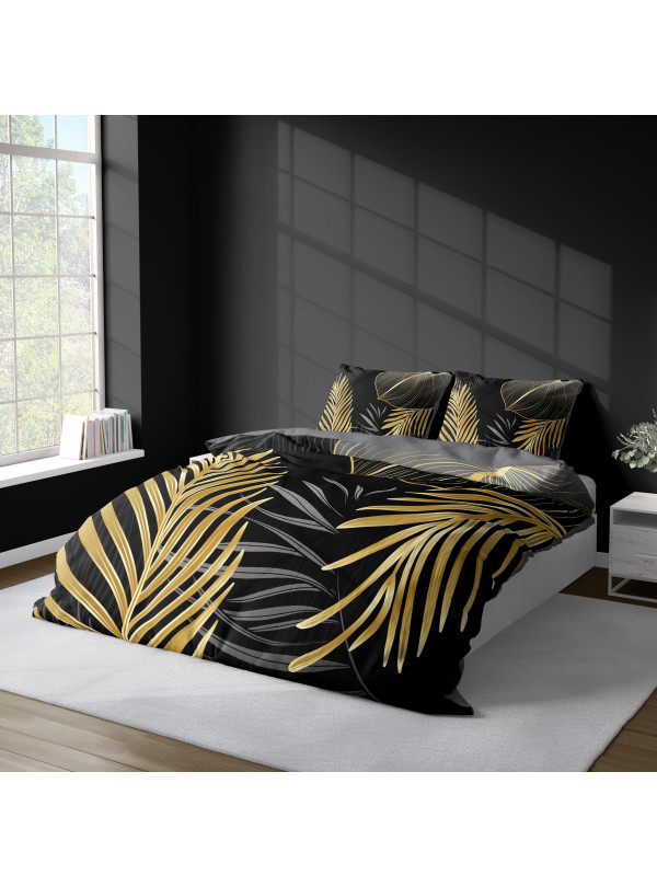 KOMPLET POŚCIELI 160x200 DWUSTRONNA 3D W KWIATY 4179