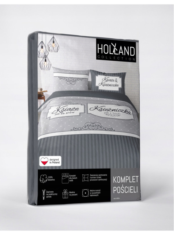 POŚCIEL BAWEŁNIANA 200x220 KSIĄŻE ZE SNÓW KSIĘŻNICZKA Z BAJKI