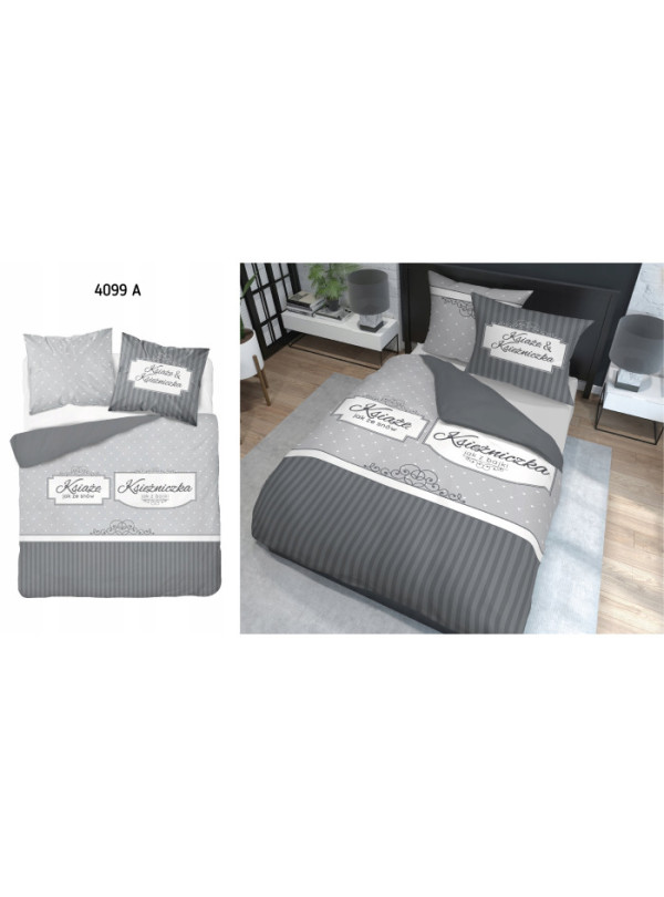 POŚCIEL BAWEŁNIANA 200x220 KSIĄŻE ZE SNÓW KSIĘŻNICZKA Z BAJKI