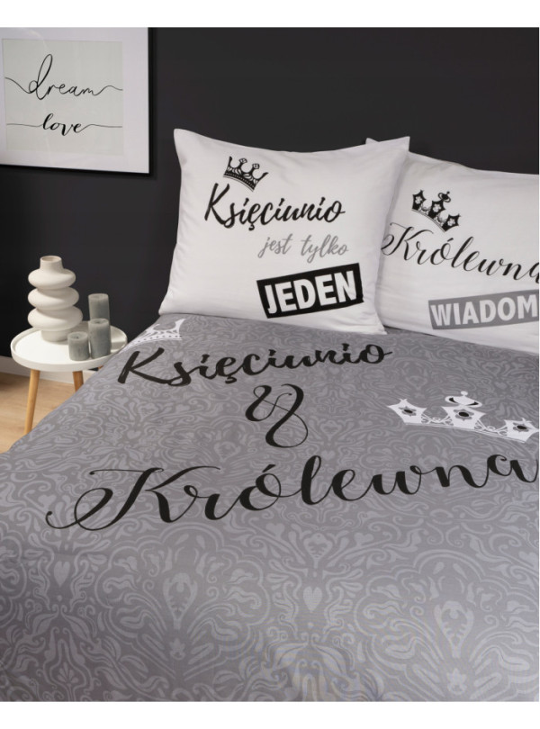 POŚCIEL BAWEŁNIANA 160x200 KSIĘCIUNIO I KRÓLEWNA