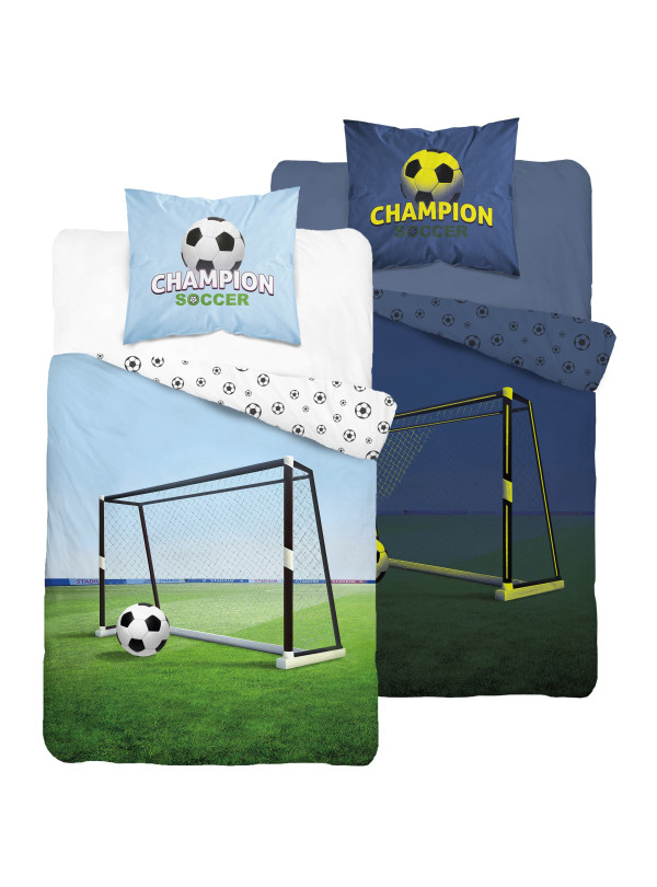 POŚCIEL 160x200 ŚWIECĄCA W CIEMNOŚCI DLA PIŁKARZA 4756_A