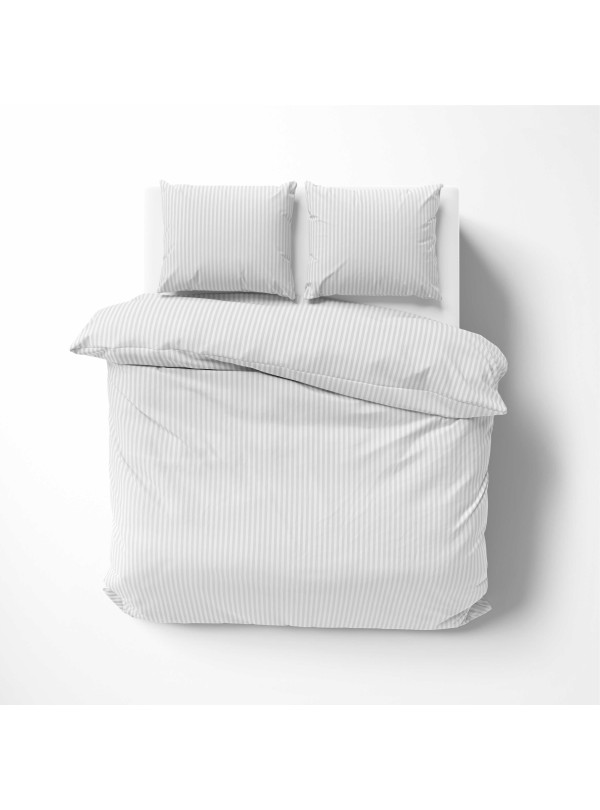 KOMPLET POŚCIELI POŚCIEL 220x200 ADAMASZEK BIAŁA HOTELOWA PREMIUM