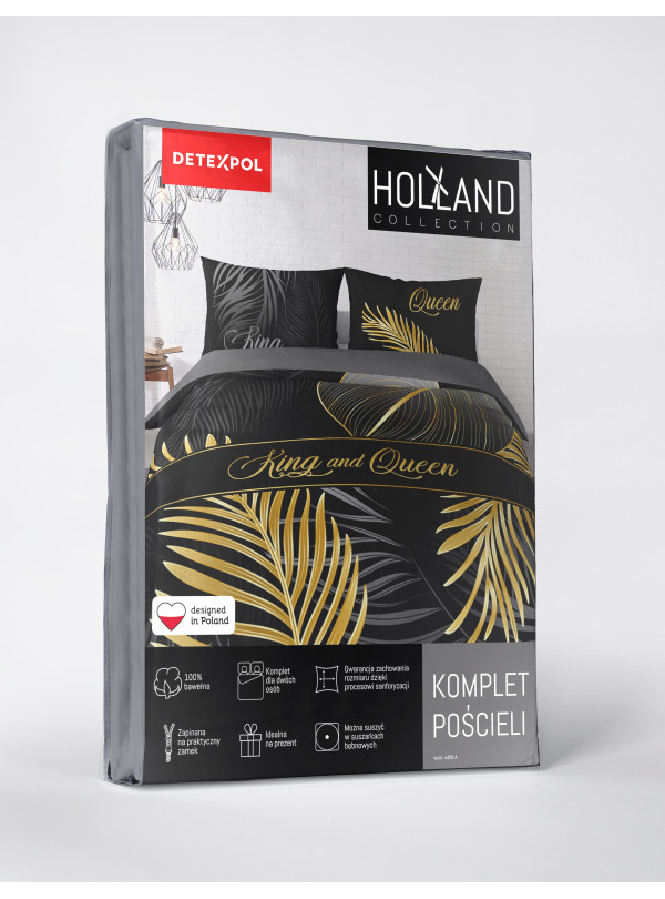 POŚCIEL BAWEŁNIANA 200x220 KING AND QUEEN