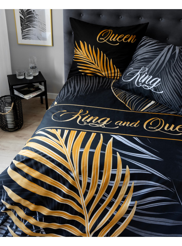 POŚCIEL BAWEŁNIANA 200x220 KING AND QUEEN
