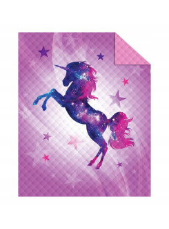 NARZUTA NA ŁÓŻKO 170x210 PIKOWANA JEDNOROŻEC