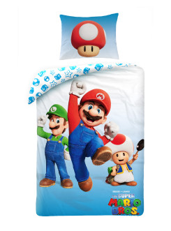 POŚCIEL 140x200 SUPER MARIO BROS LUIGI