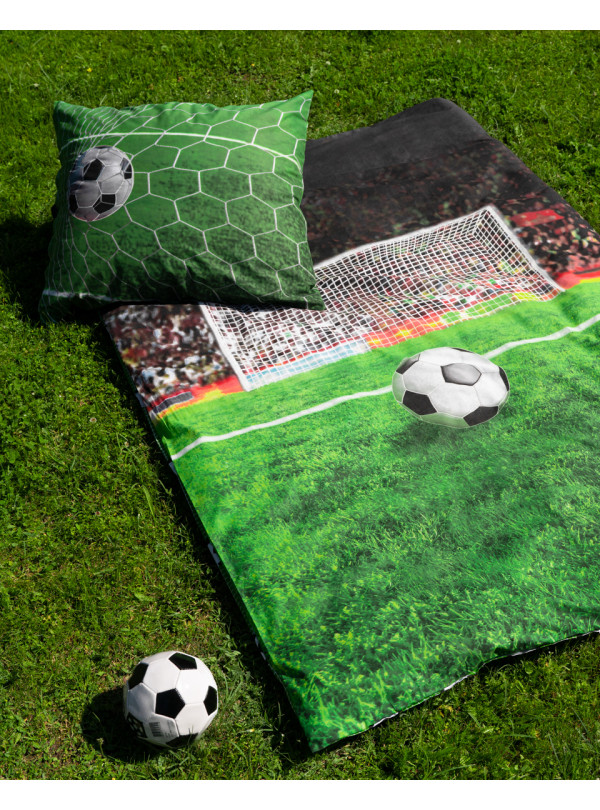 POŚCIEL 140x200 ŚWIECĄCA W CIEMNOŚCI DLA PIŁKARZA 3364_A