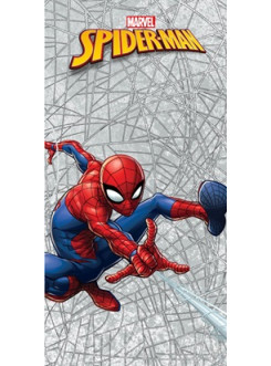 RĘCZNIK 70x140 KĄPIELOWY PLAŻOWY BAWEŁNIANY SPIDERMAN MARVEL SZARY